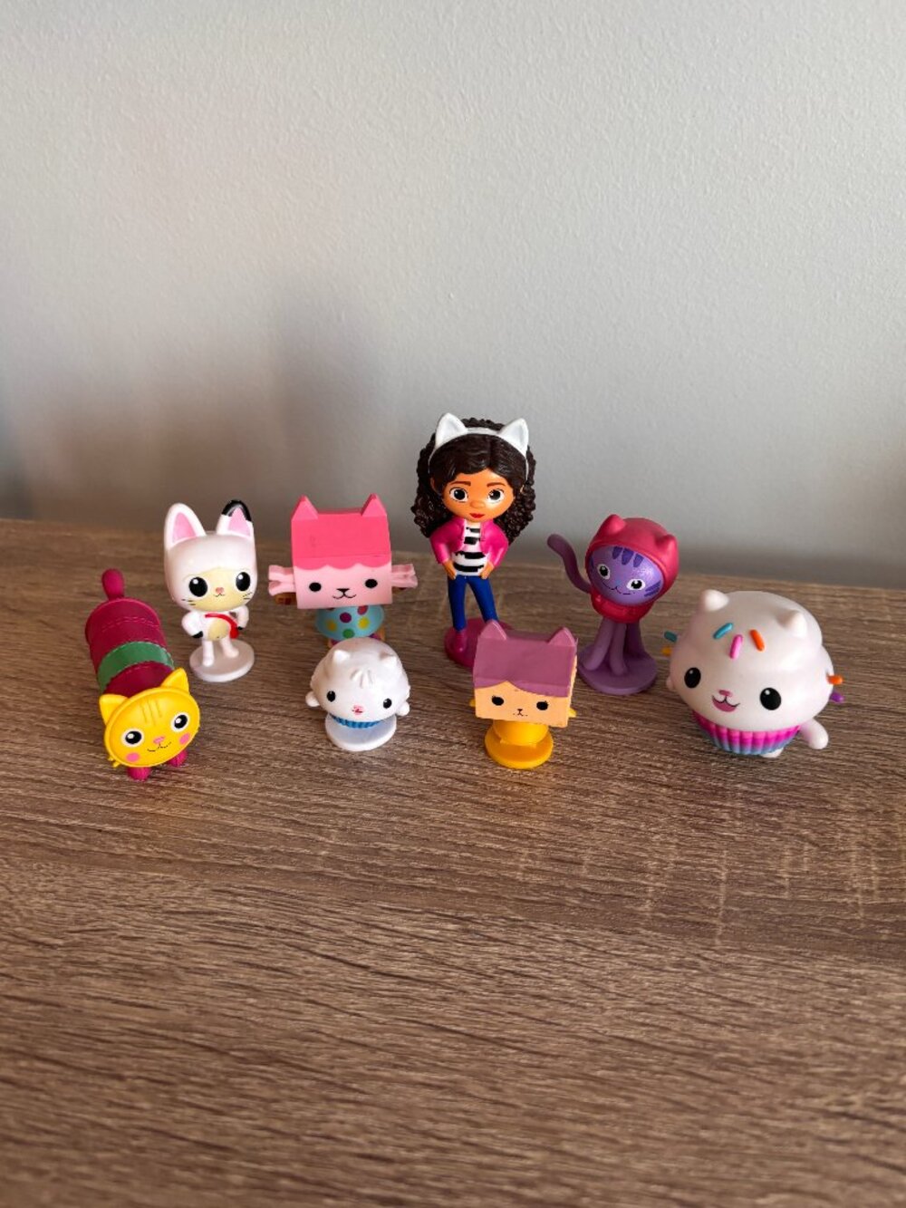 Gabby's Dollhouse Mini Figures Lot of 10 DreamWorks Collectible Gabby Cats Toys
